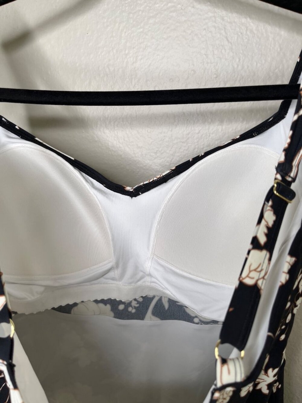 Summersalt Black White Floral One-Piece Swimsuit Size 18 - Picture 4 of 7